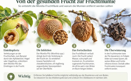 Obstbäume im Herbst: Jetzt Krankheiten und Schädlingen vorbeugen