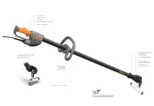 Die ideale Akkuhacke zur Unkrautbeseitigung und Bodenbelüftung Pellenc Akku Pendelhacke